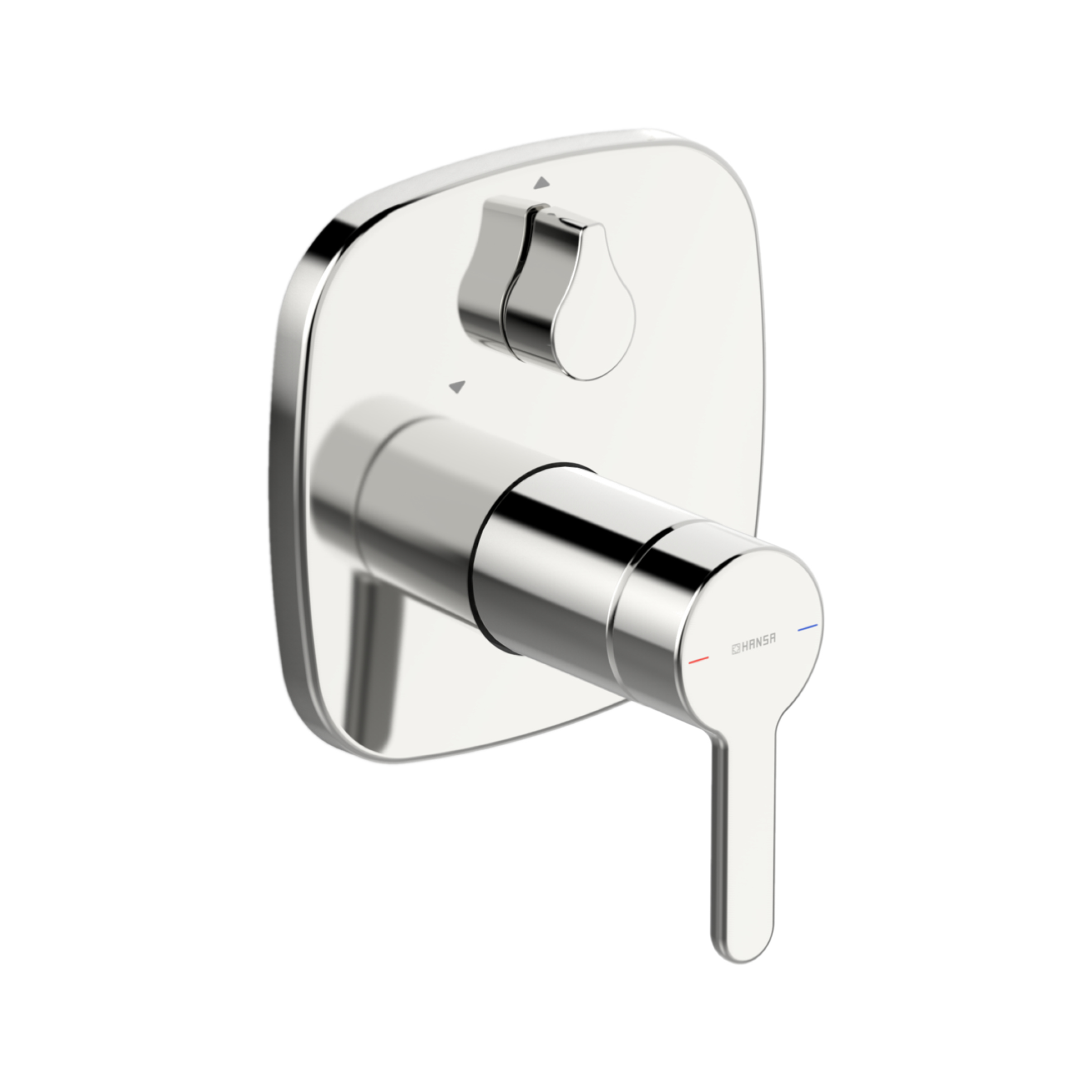 Hansa Funkt.-Einheit m. Dekorset Einhand-, Wa-Batt. Style 8111 9593 chr.