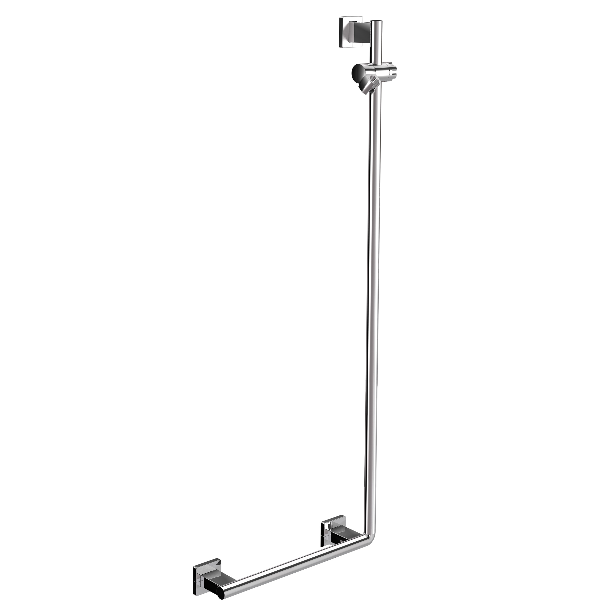 emco system 2 Dusch-Haltegriff, links, mit Befestigungsmaterial, 1137 mm, chrom