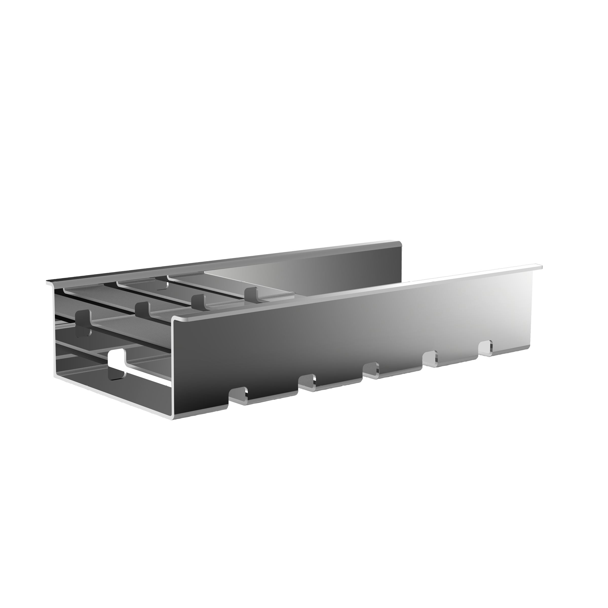 emco liaison Korb für Reling, flach, 192 x 39 x 98 mm, chrom