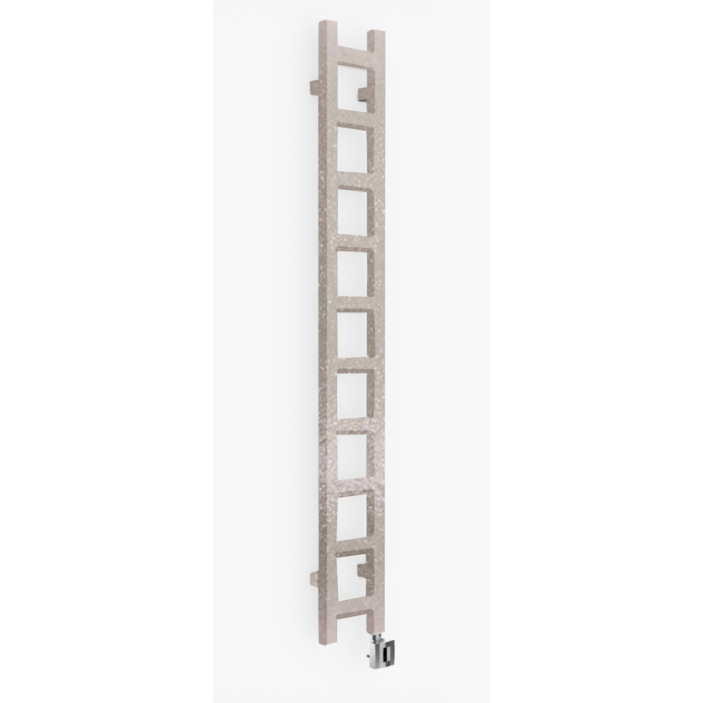DK Badheizkörper Santa Epoxi, Standarda. H1600mm B200mm T80mm, beige met.