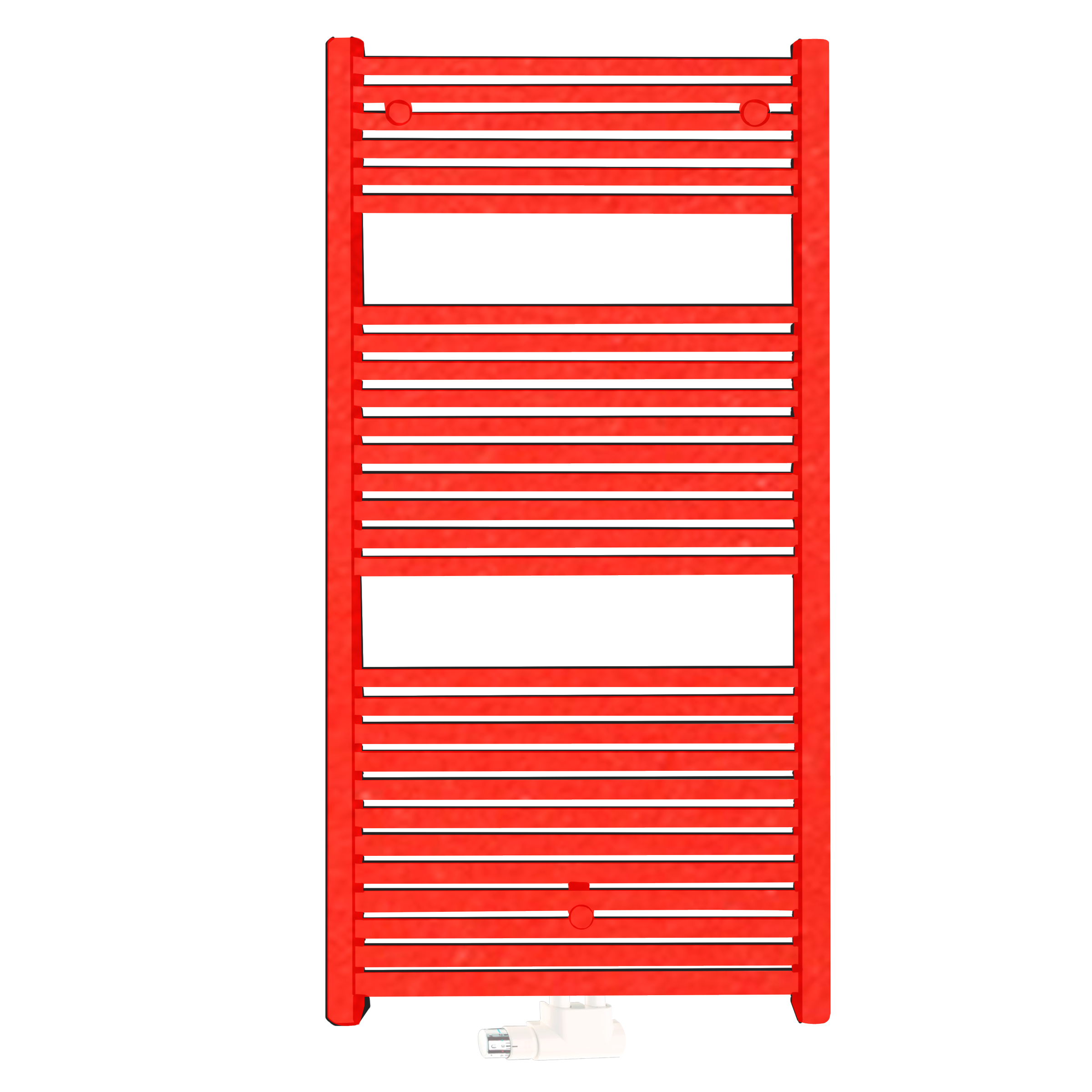 DK Heizkörper Lanzarote Epoxi, Mittela. H1318mm B1000mm T100mm, rot met.