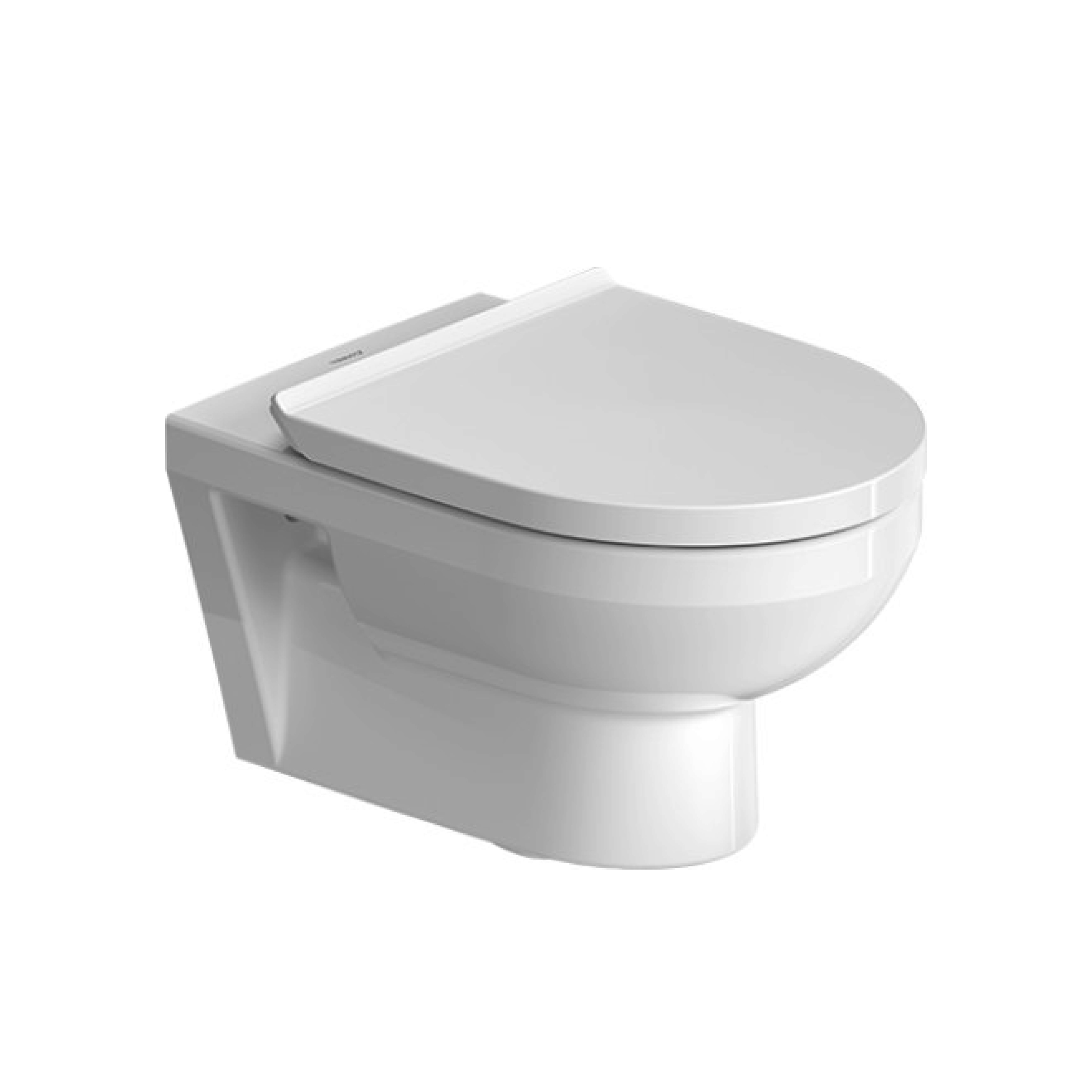 Duravit Wand-WC DuraStyle Basic Set weiß, bestehend aus WC 2562090000 und WC Sitz 0020790000