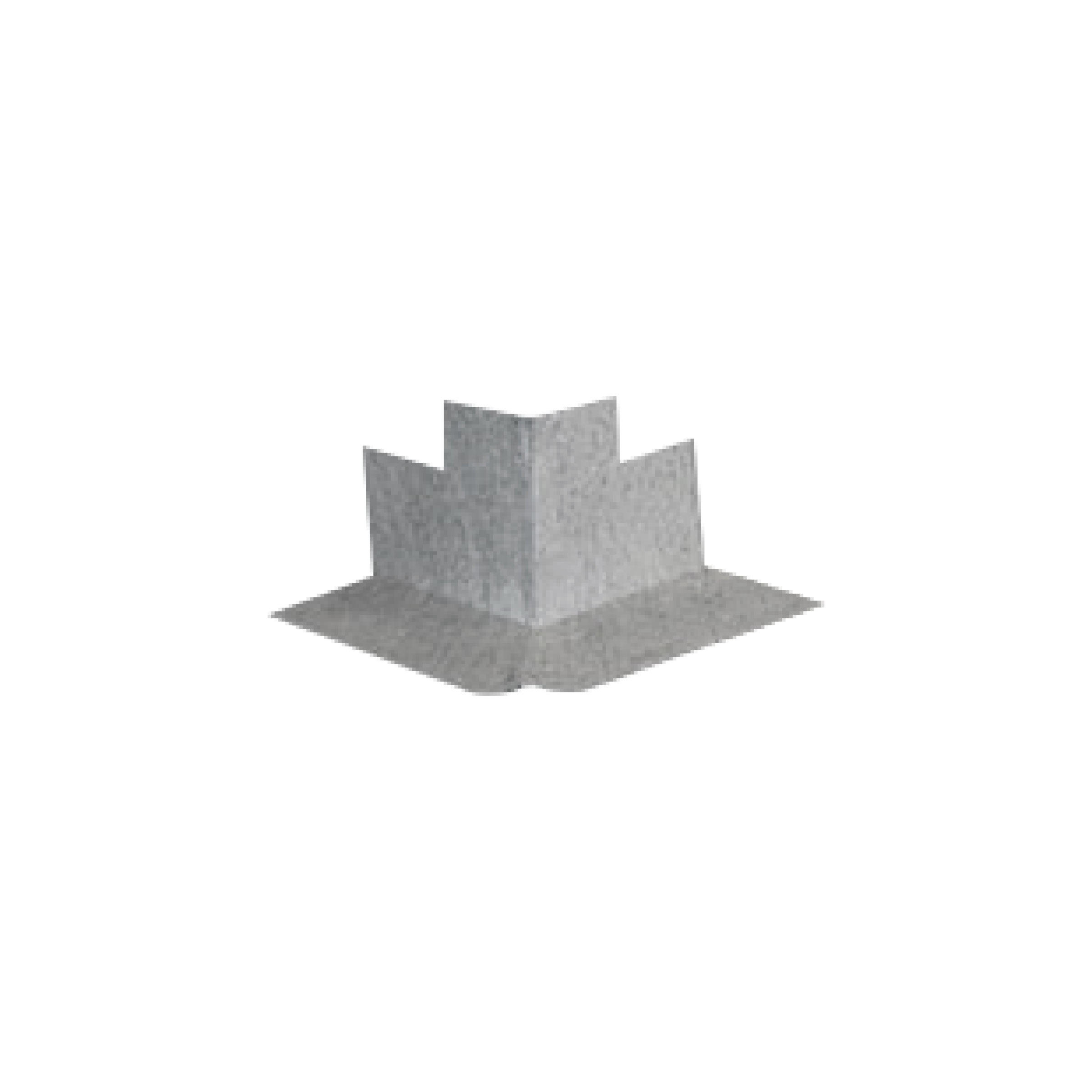 DK Wasserdichte selbstklebende Innenecke, 135x135x75mm, grau