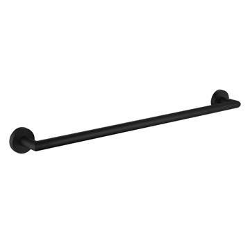 Duschking Badetuchhalter 600 mm,  Serie 200 schwarz