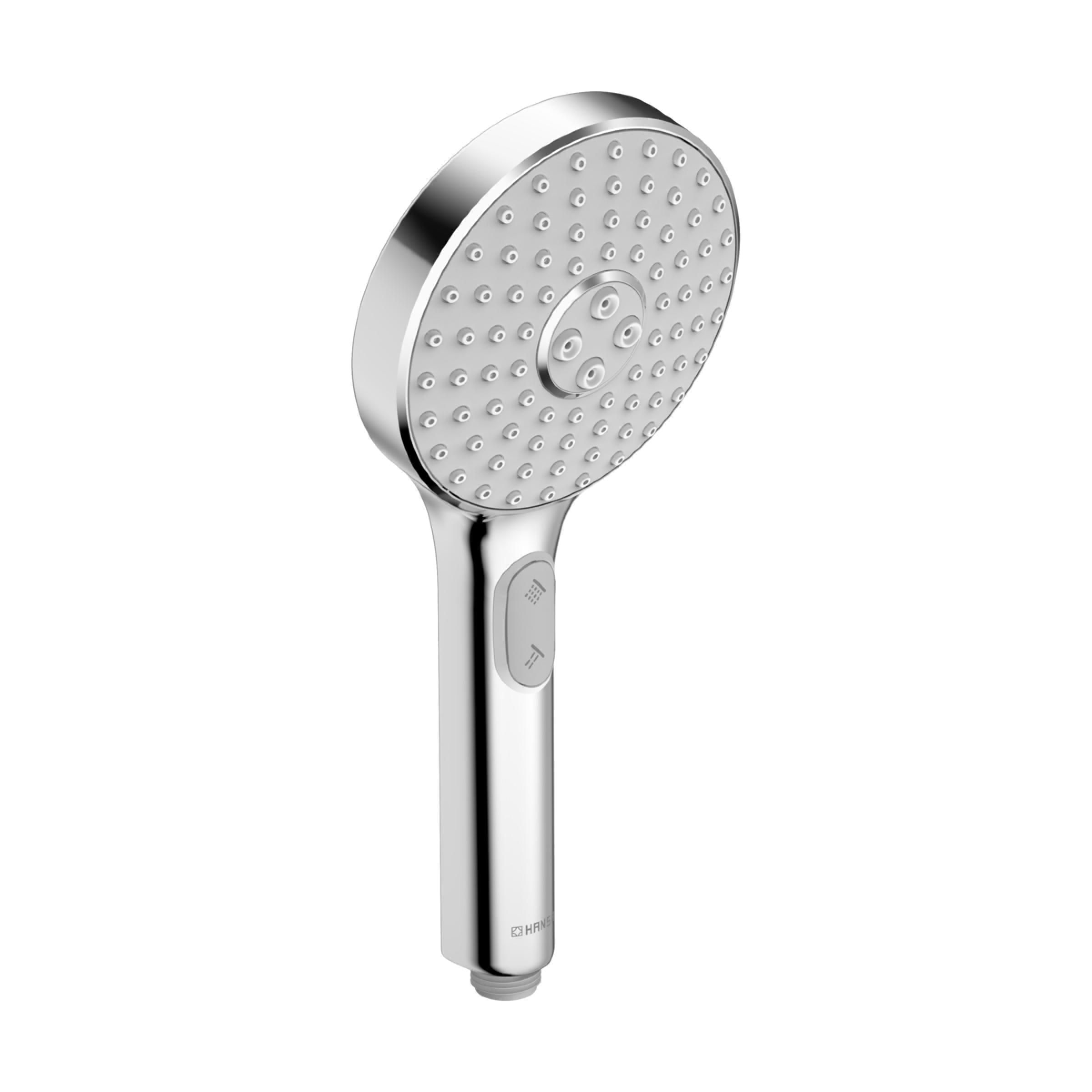 Hansa Handbrause Hansaactivejet, 8433 0100 3-strahlig grau/chrom