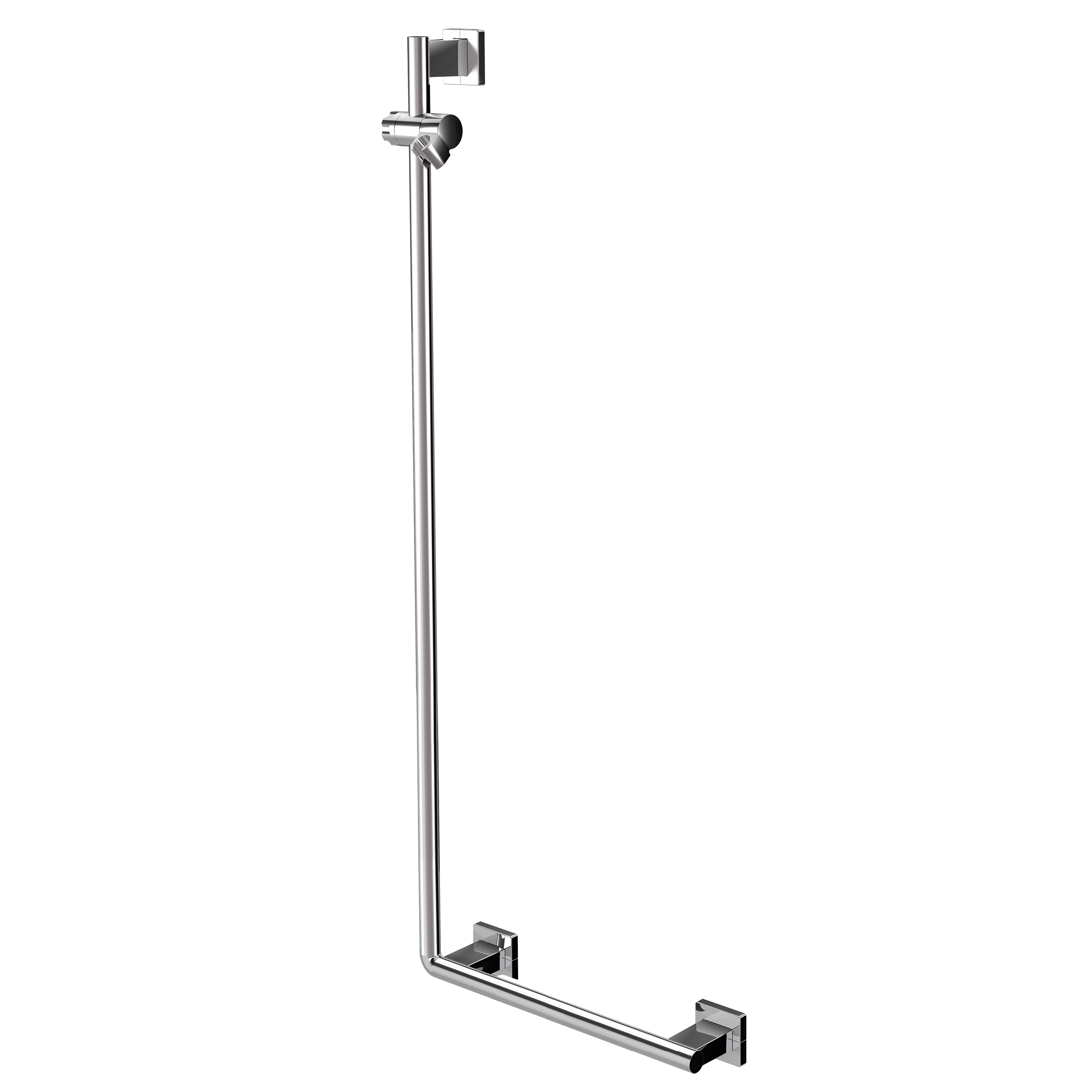 emco system 2 Dusch-Haltegriff, rechts, mit Befestigungsmaterial, 1137 mm, chrom
