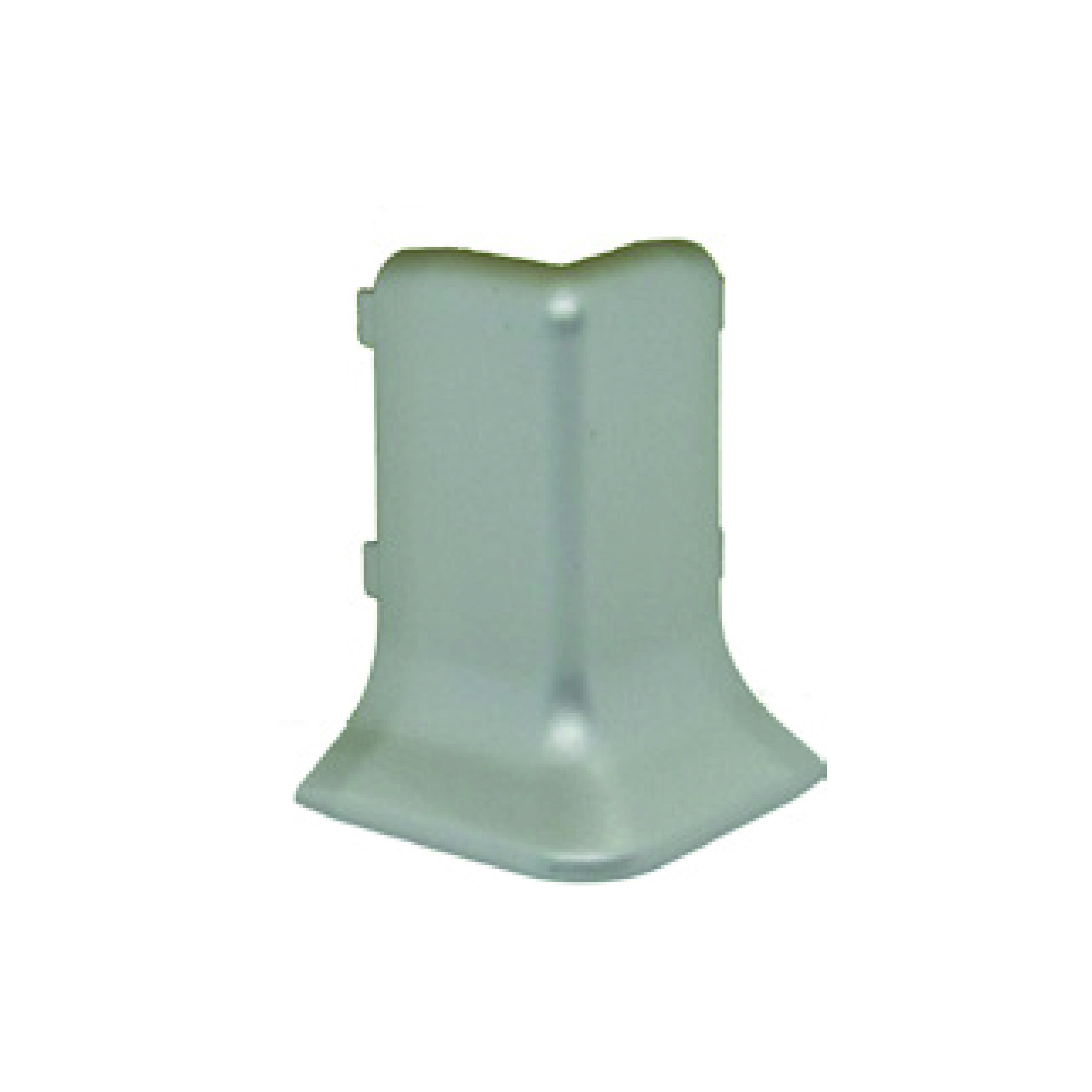 DK Floor Sockelleiste Aussenecke 40mm,, Silber matt, VE 5 Stck