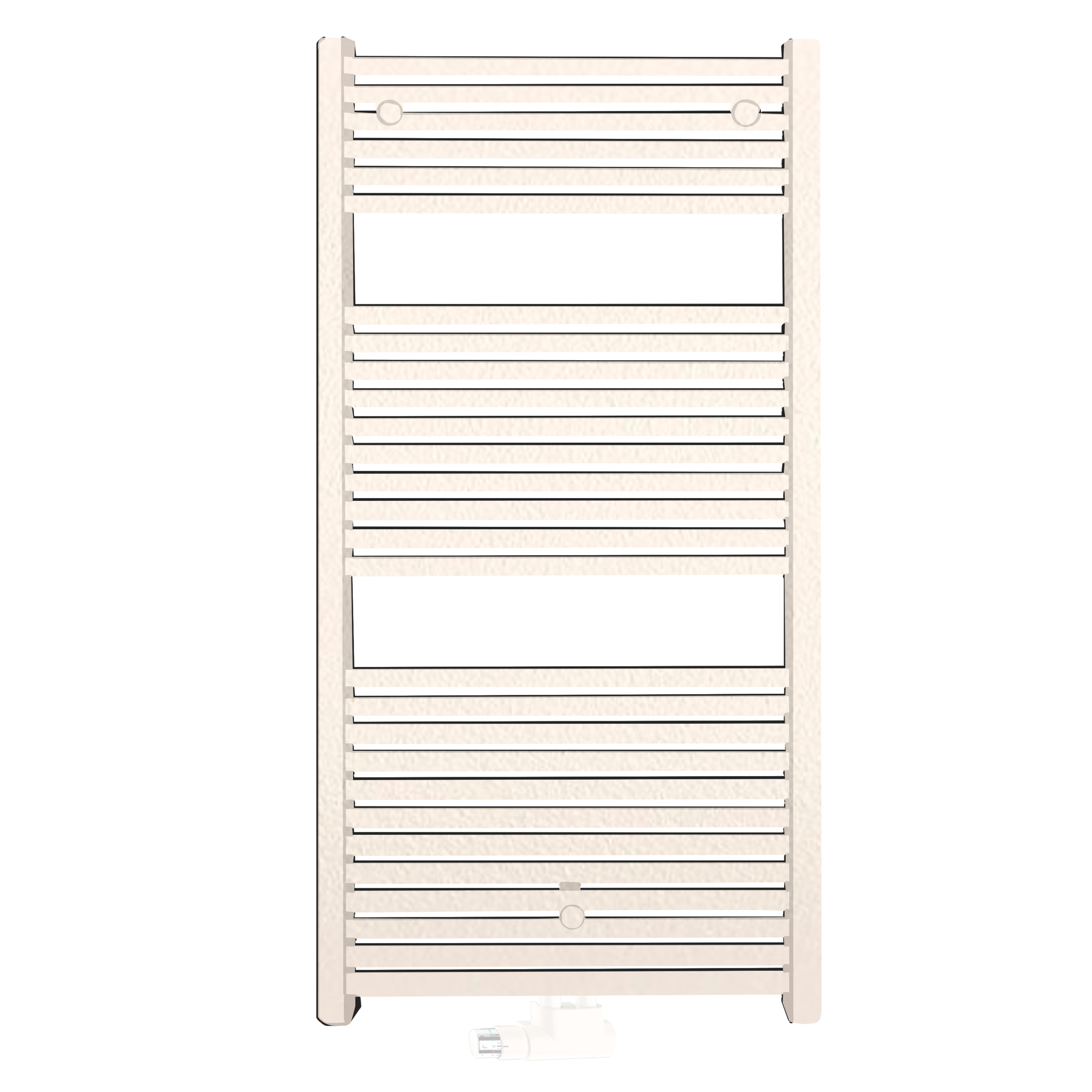 DK Heizkörper Lanzarote Epoxi, Mittela. H1318mm B450mm T100mm, blush