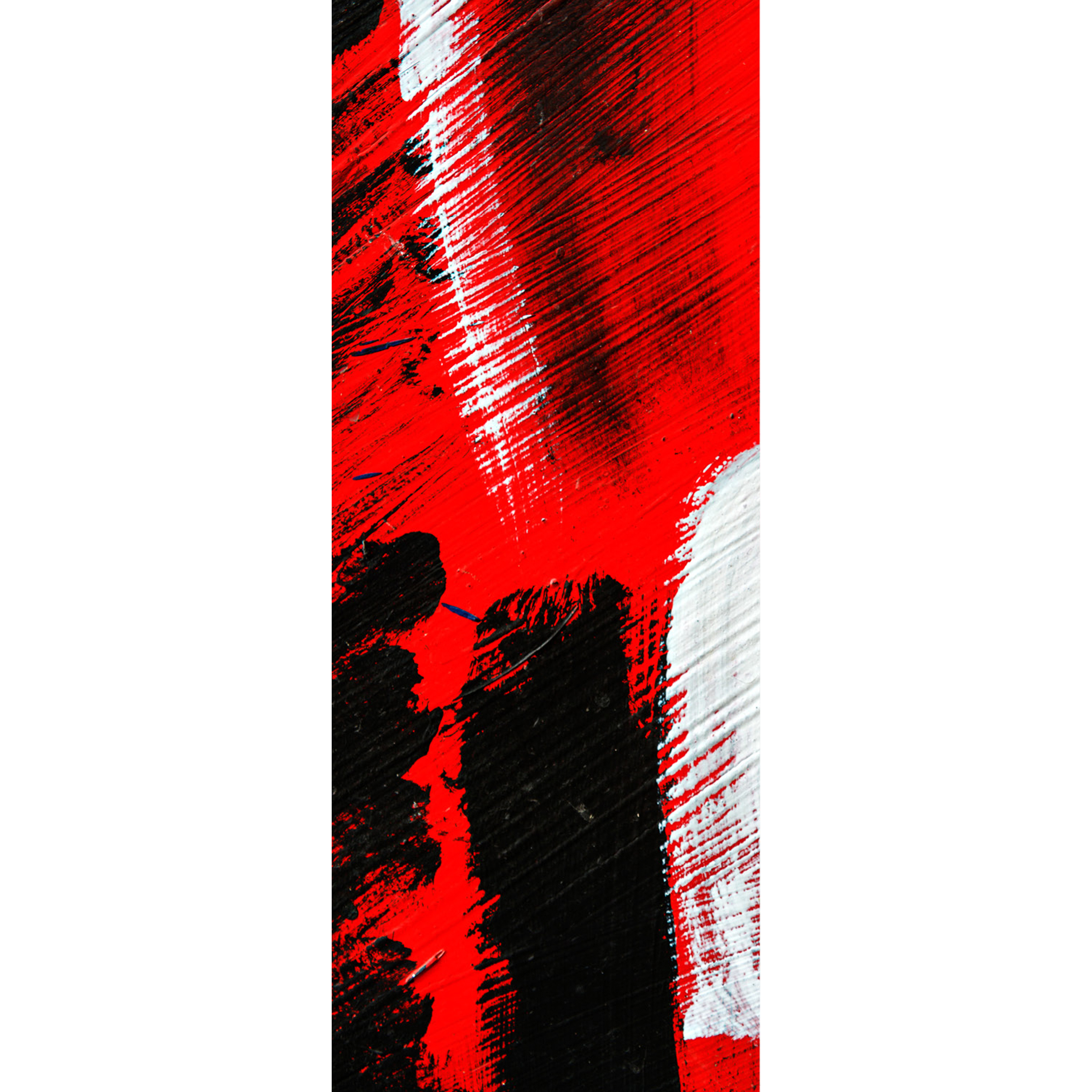 DK Rückwand Flat E Abstrakt rot matt, 2550x1000x3mm Dekor: einseitig