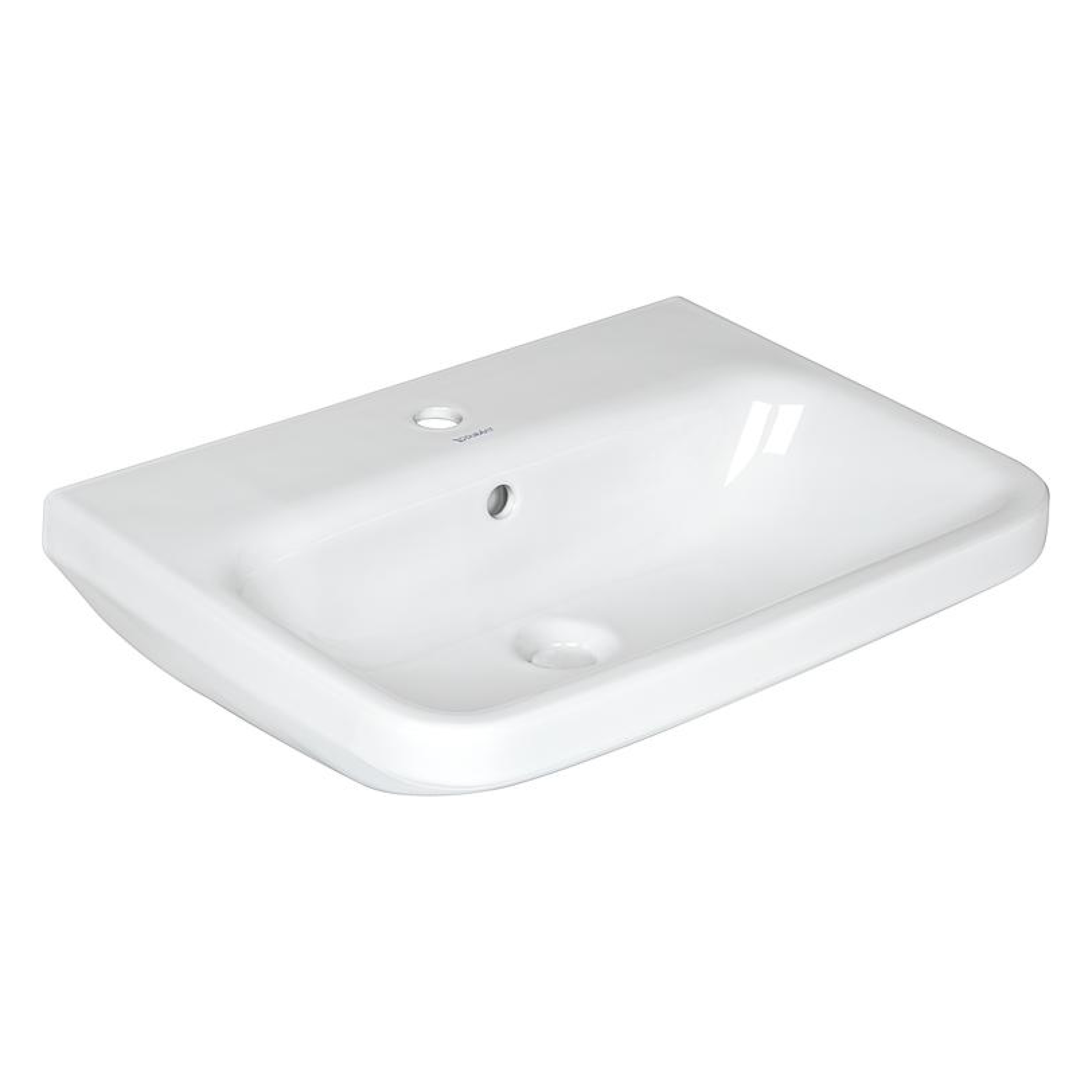 Duravit 1-Loch-Waschtisch DuraStyle 600 x 440 mm,, weiß, mit Überlauf, ohne Befestigung