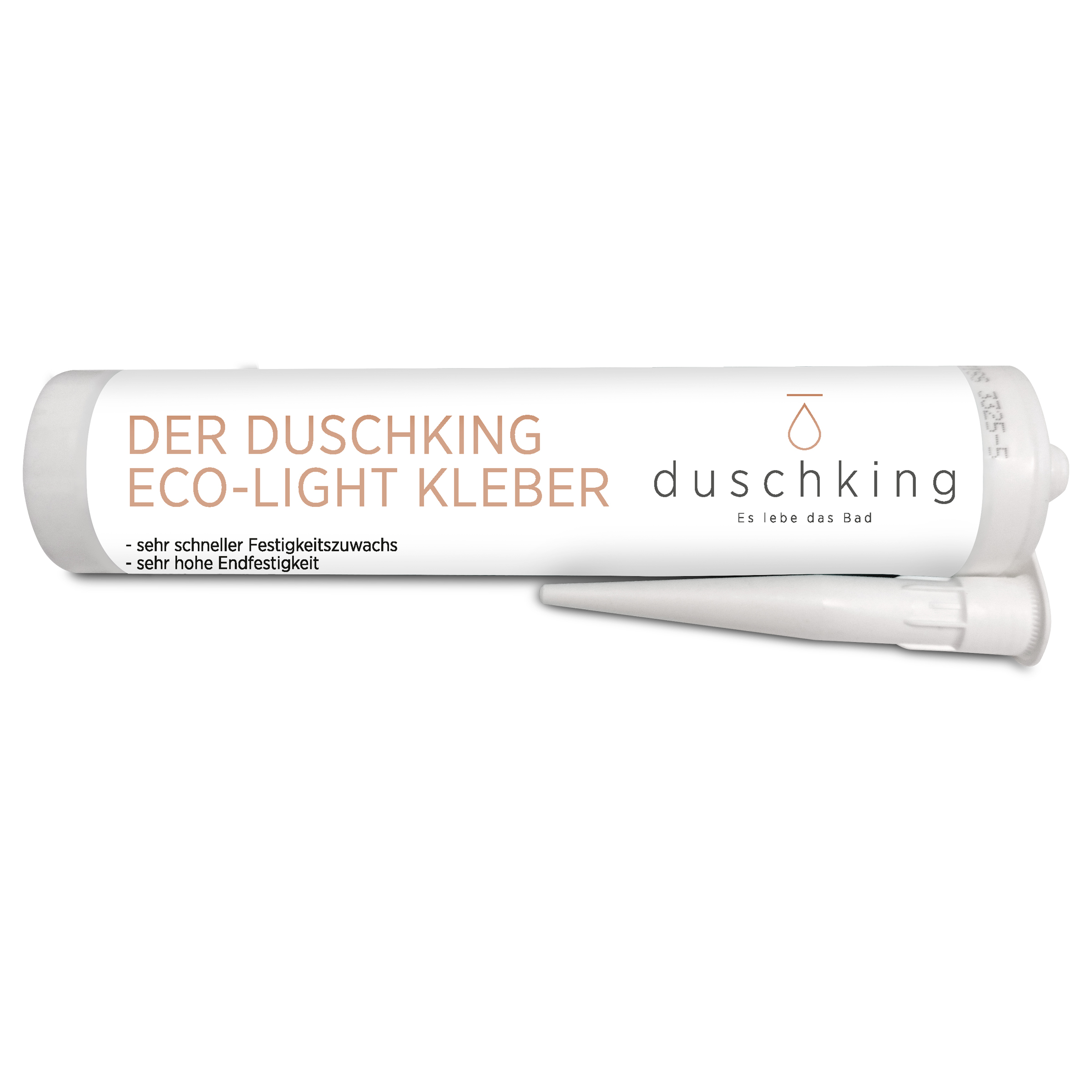 DK ECO-Baukleber 290ml-Kartusche, weiß, zur Verklebung von leichten Bauteilen