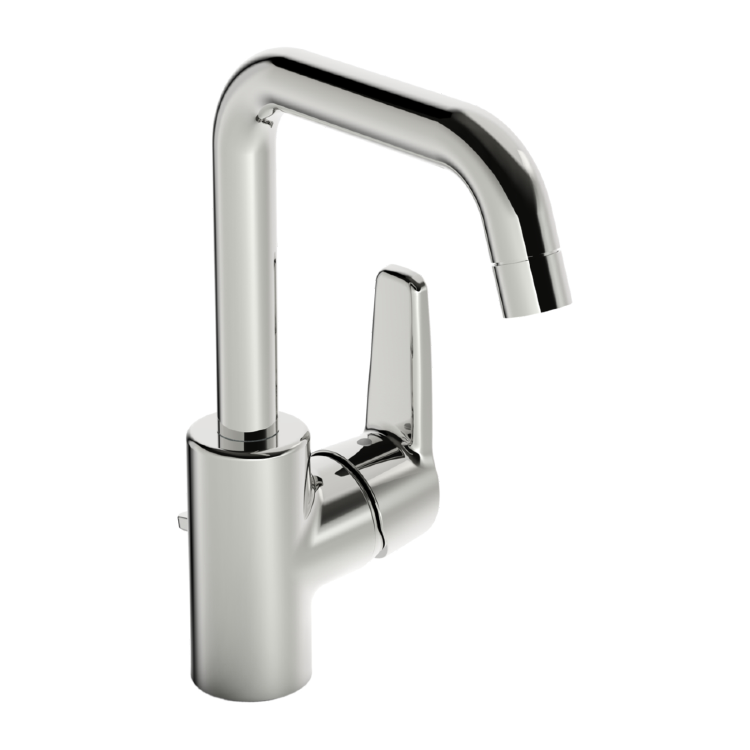 Hansa Waschtisch-Einhandmischer Hansapolo, 5155 seitlich bedient, verchromt