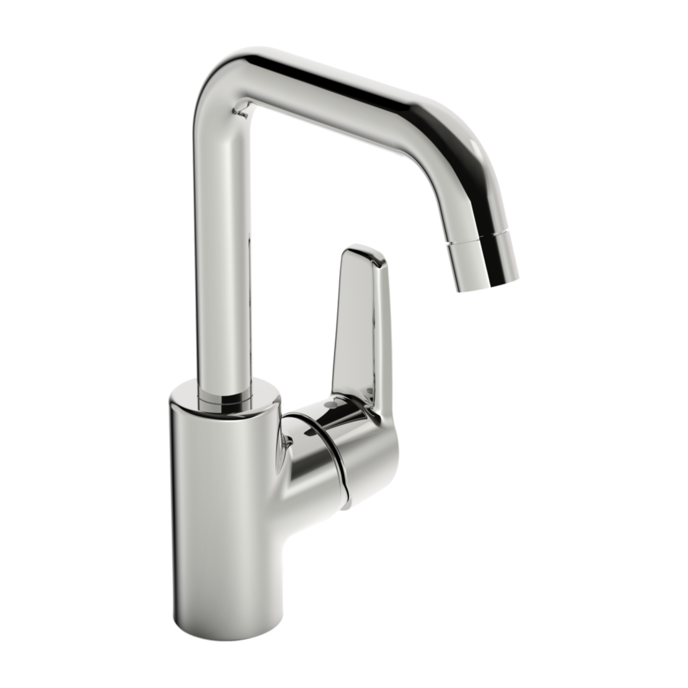 Hansa Waschtisch-Einhandmischer Hansapolo, 5154 seitlich bedient, verchromt