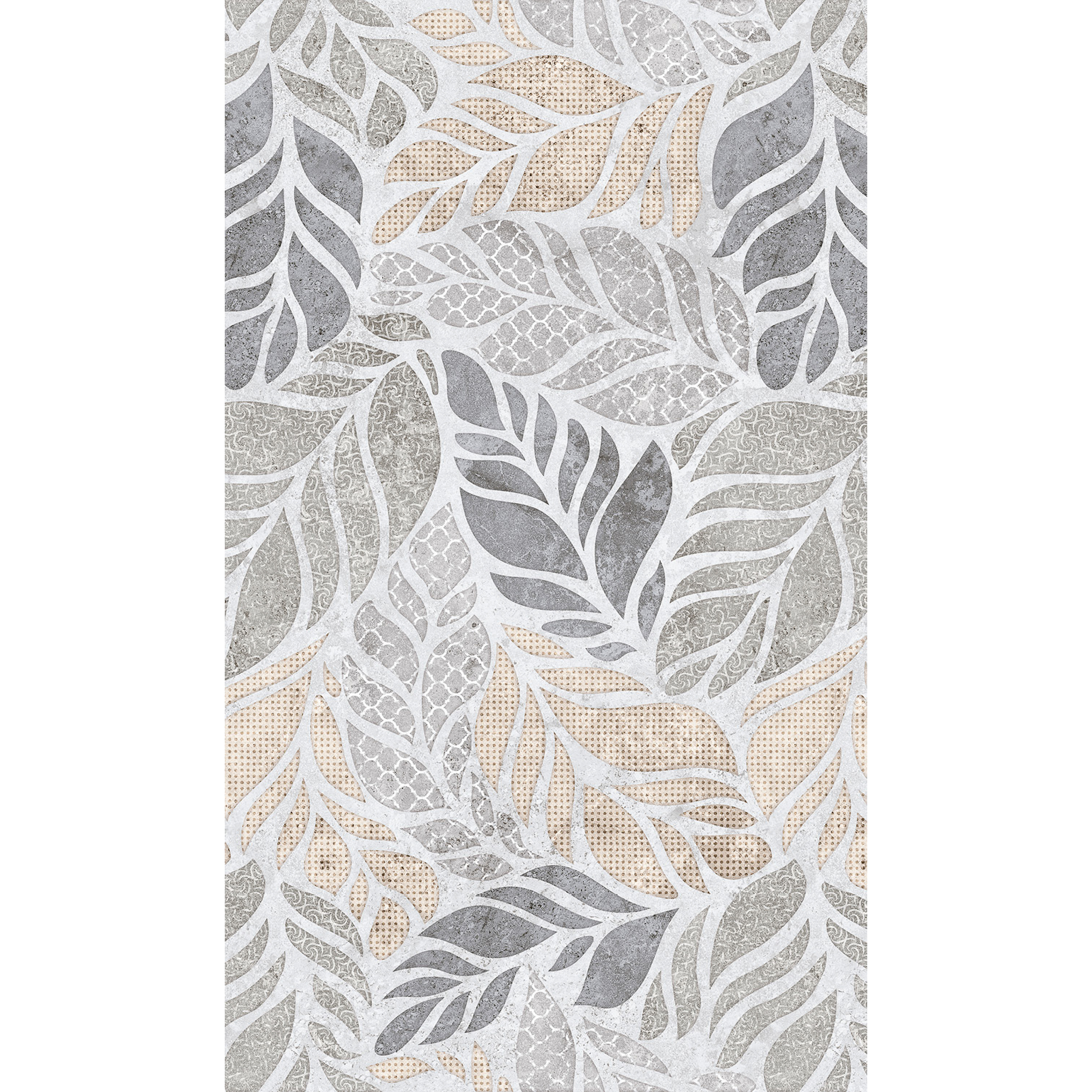 DK Rückwand Flat E Grunge Floral matt, 2550x1500x3mm Dekor: einseitig