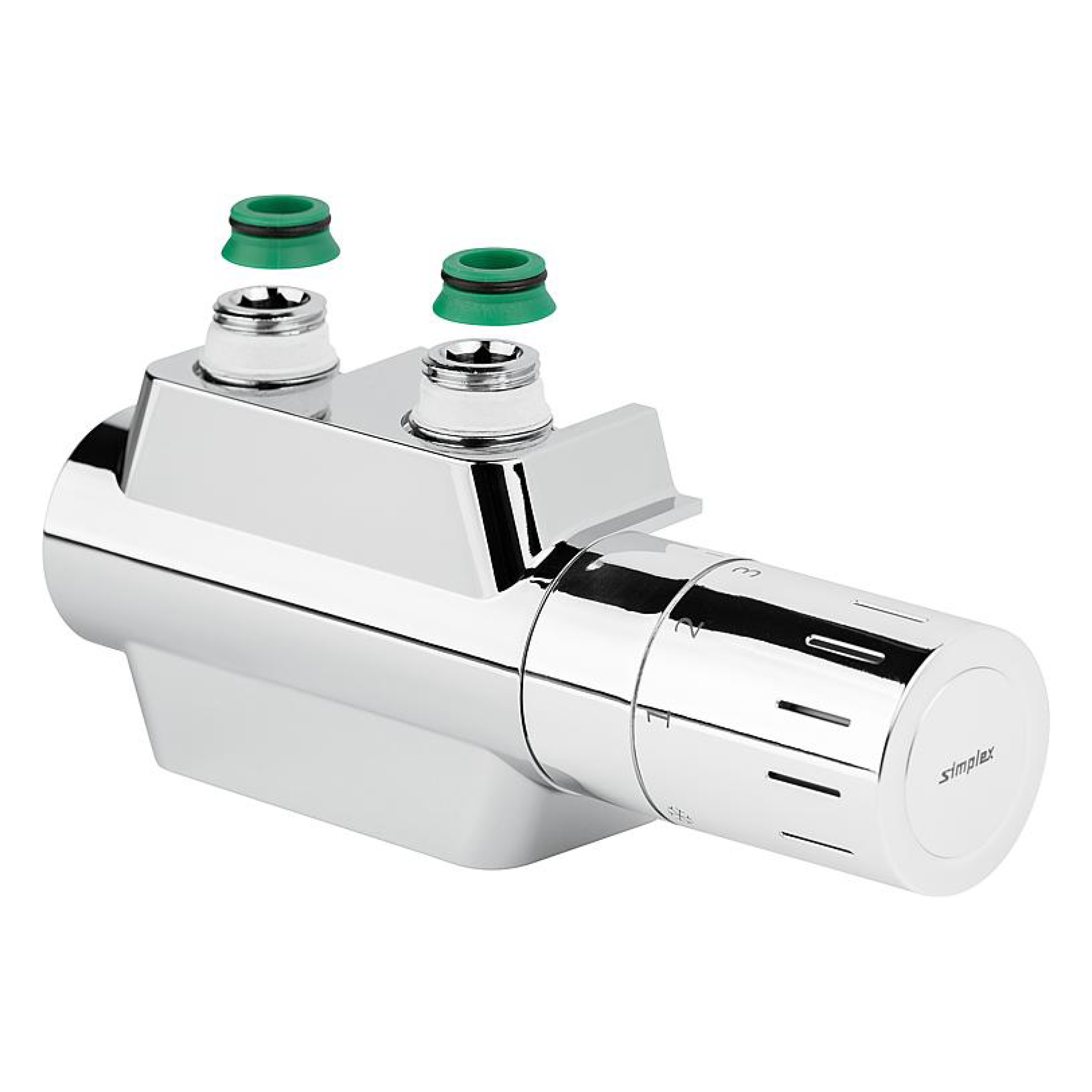 DK Ventilblock Variodesign, verchromt