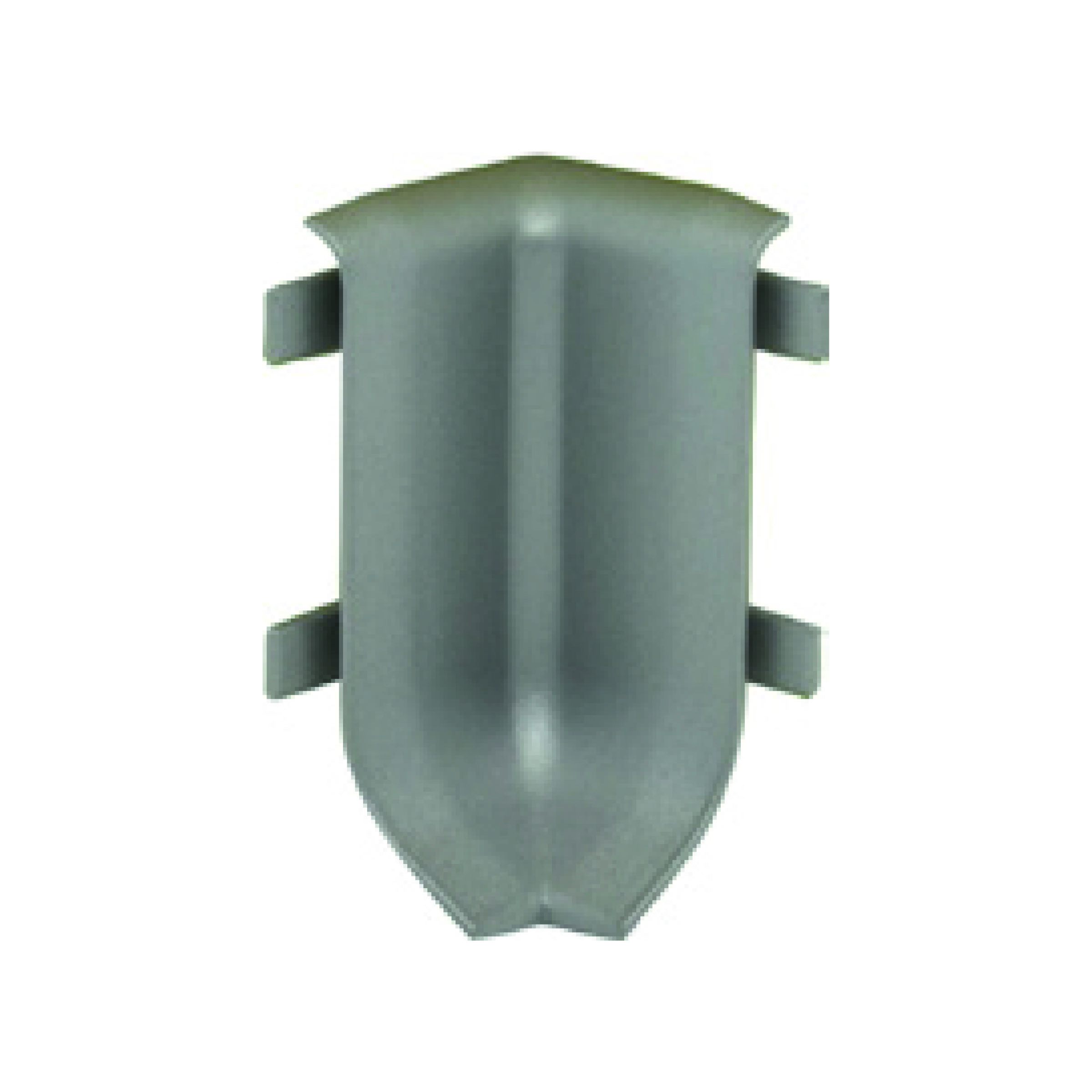 DK Floor Sockelleiste Innenecke 40mm,, Silber matt, VE 5 Stck