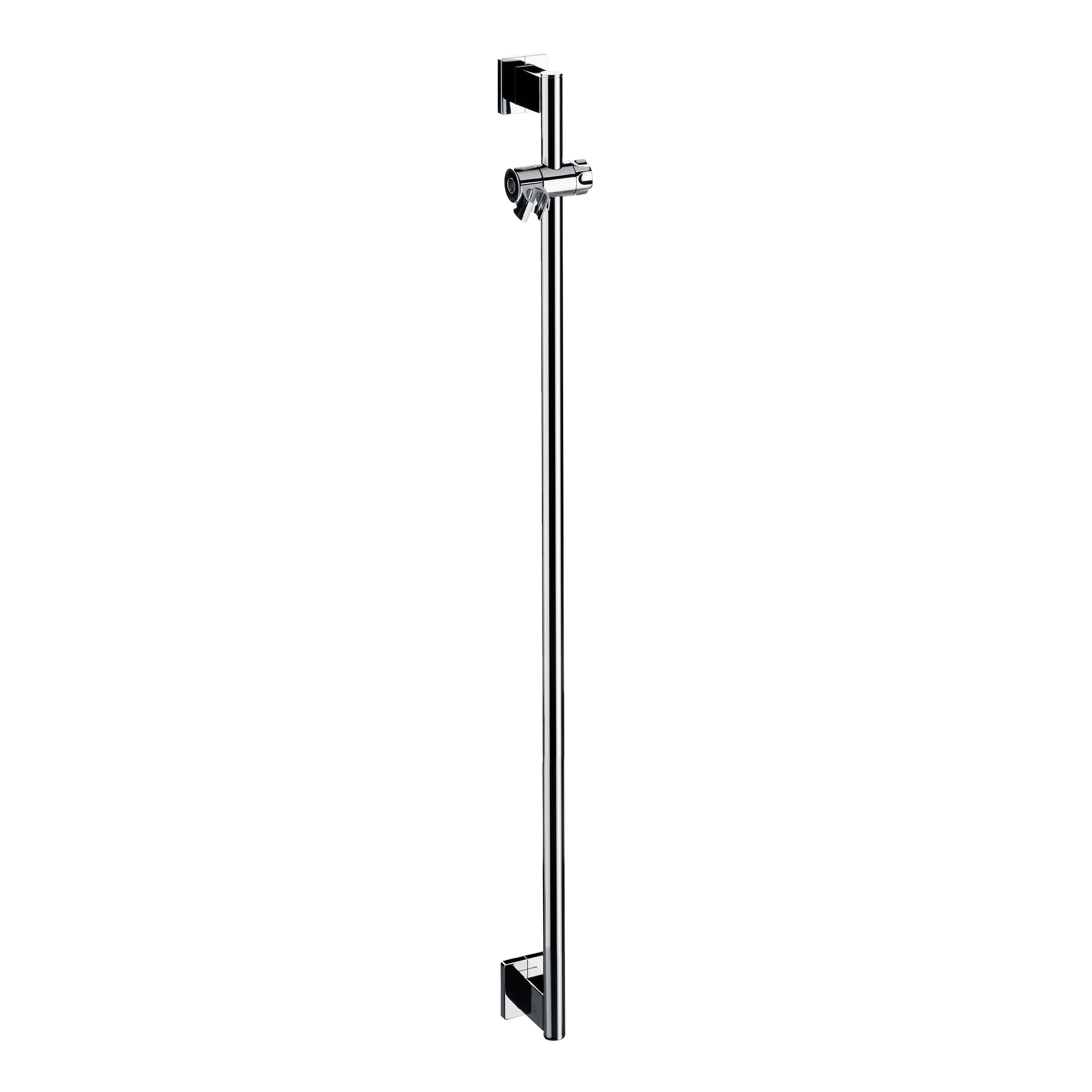 emco system 2 Dusch-Haltegriff, gerade, mit Befestigungsmaterial, 1103 mm, chrom