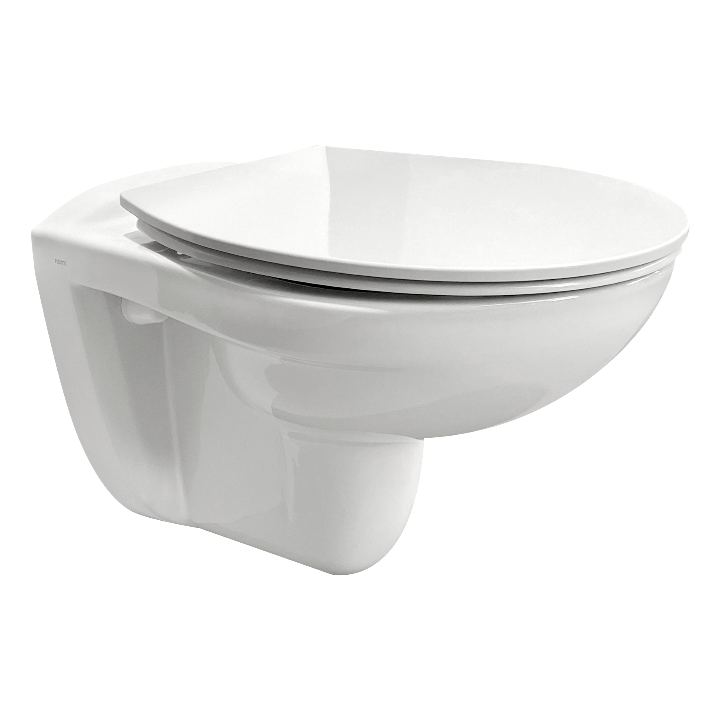 DK Wand-Tiefspül-WC spülrandlos weiß, Hausmarken Keramik