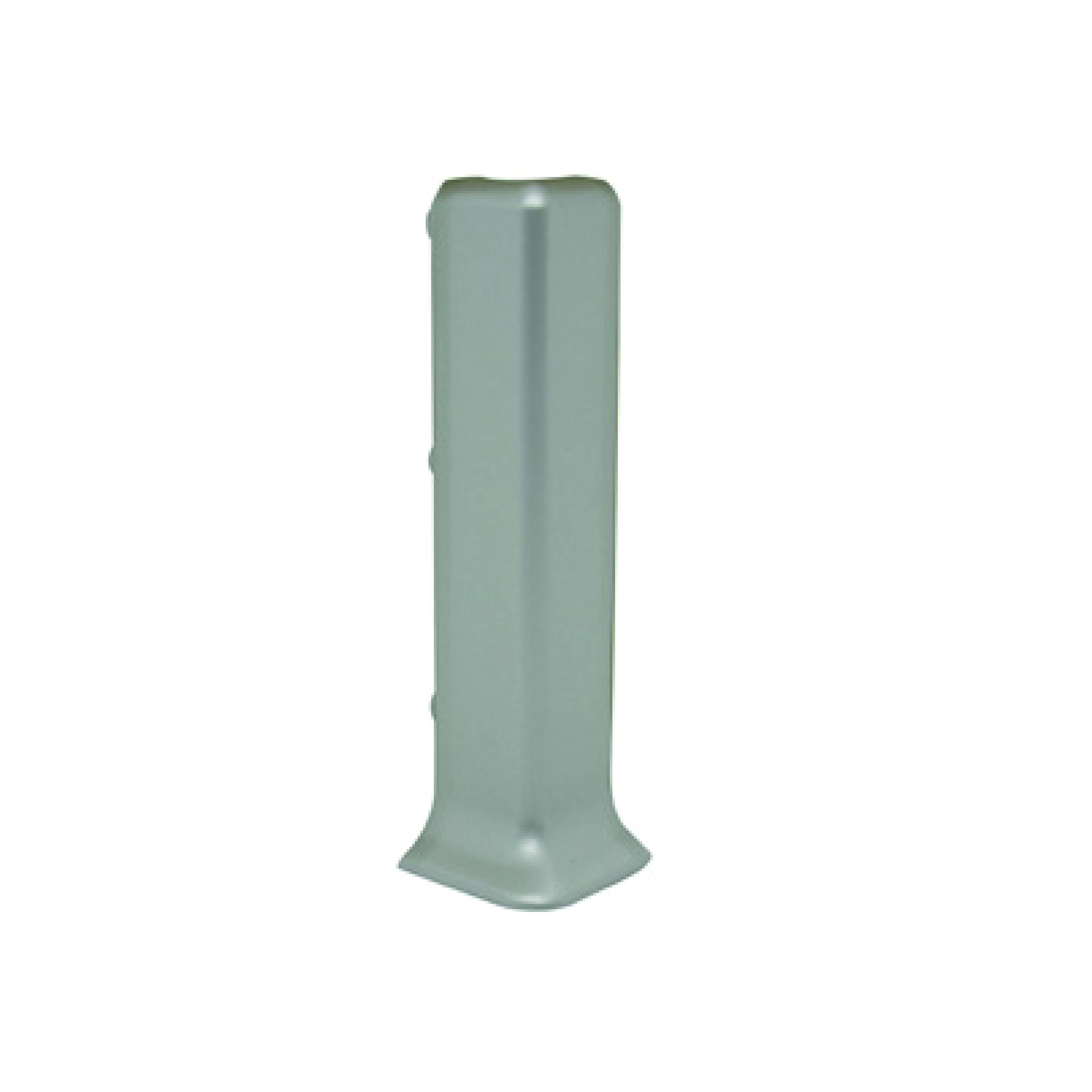 DK Floor Sockelleiste Aussenecke 100mm,, Silber matt, VE 5 Stck