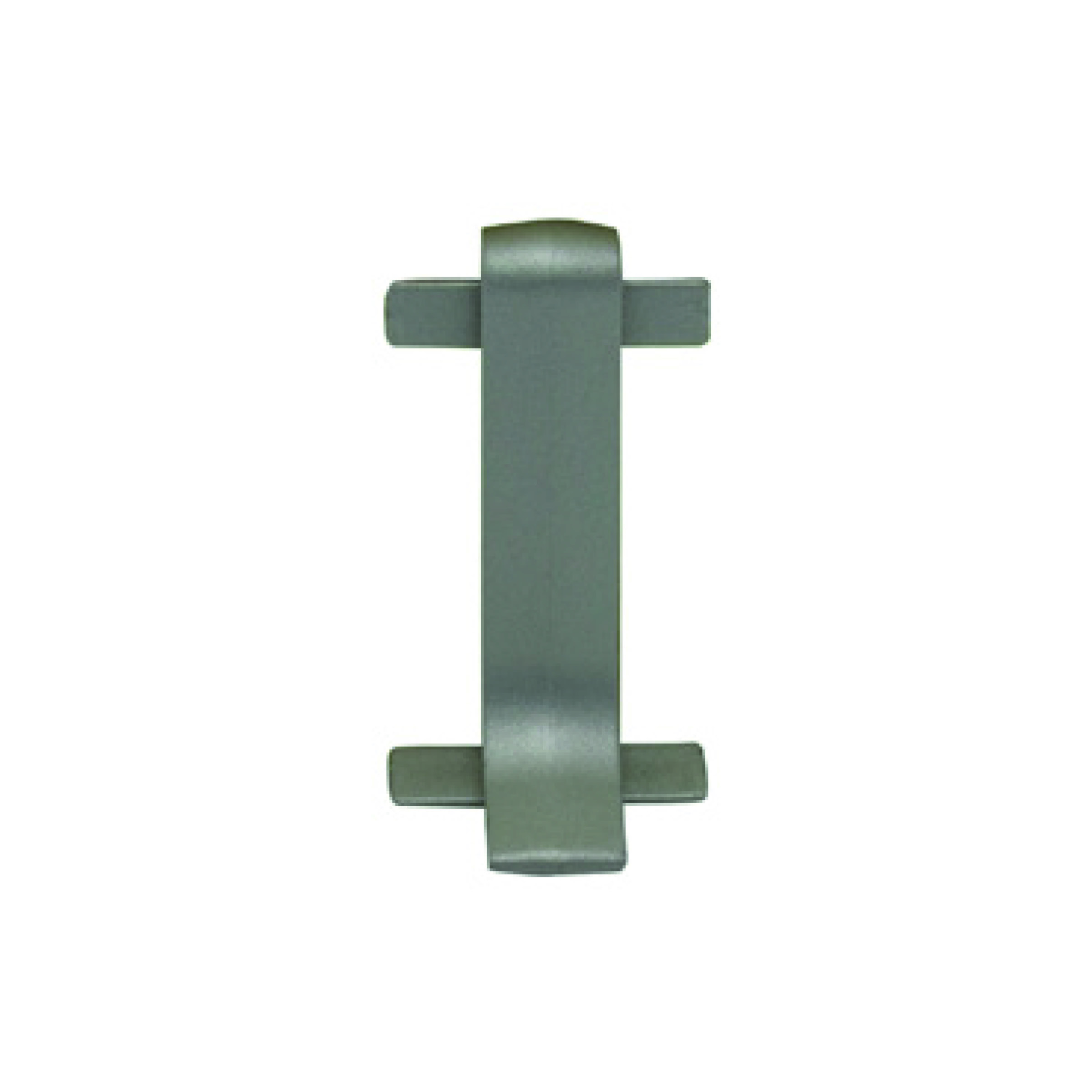 DK Floor Sockelleiste Verbinder 40mm,, Silber matt, VE 5 Stck